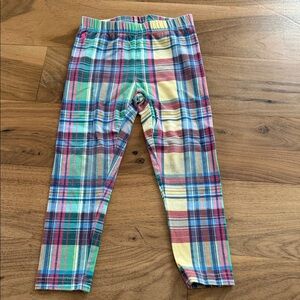 Polo by Ralph Lauren Multicolor Plaid Kids Leggings